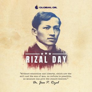 Celebration of the 126th Rizal Day. | Global Oil