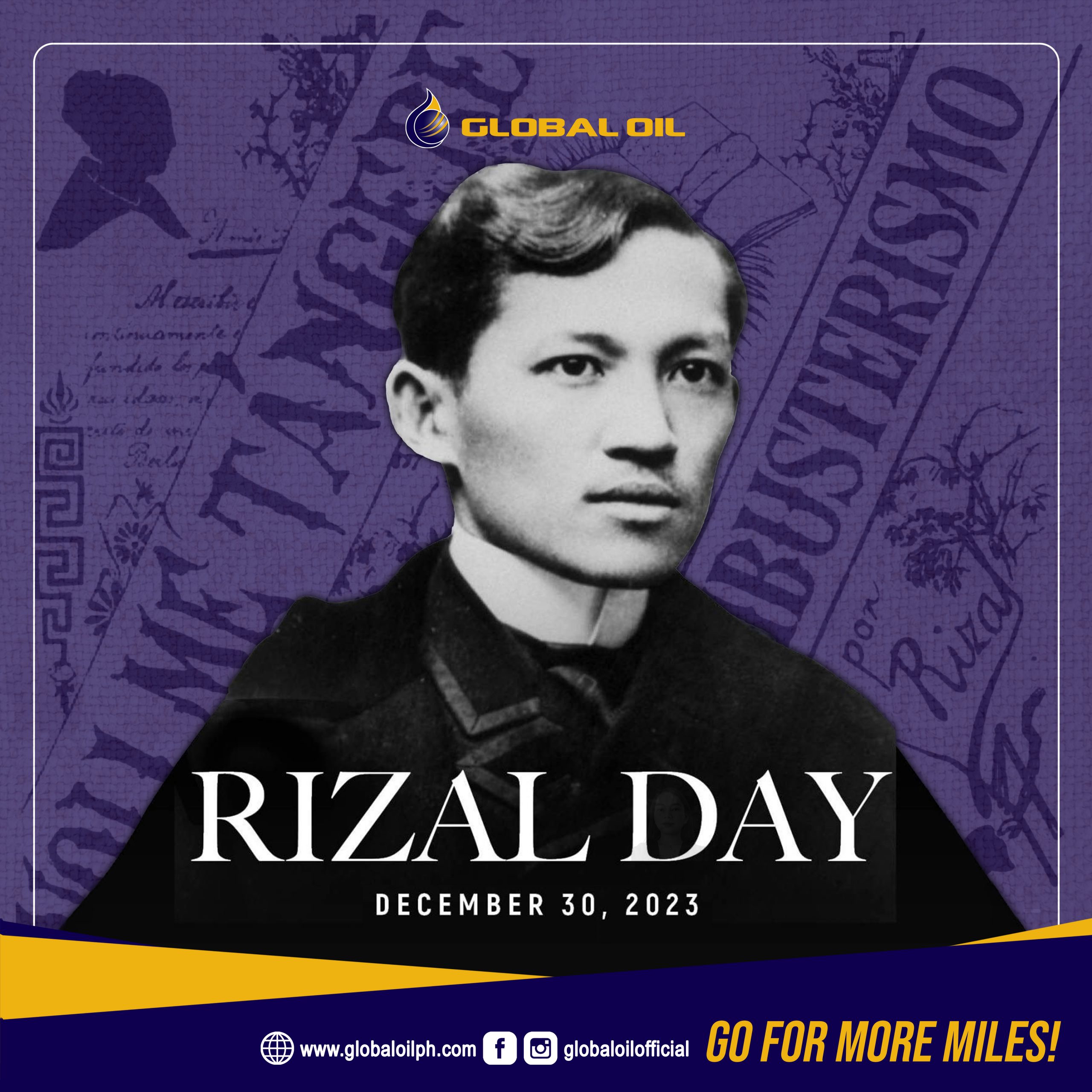 Rizal Day! | Global Oil